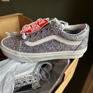 NWT Vans Old Skool Shiny Party Size 7.5